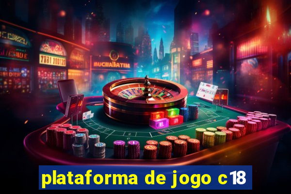 plataforma de jogo c18